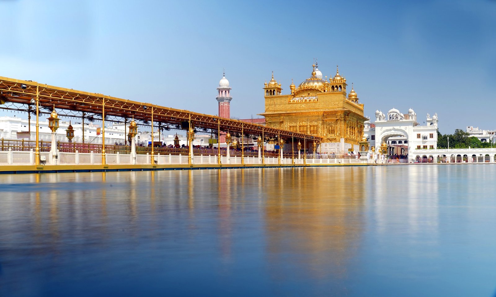 Golden Temple Amritsar Front View