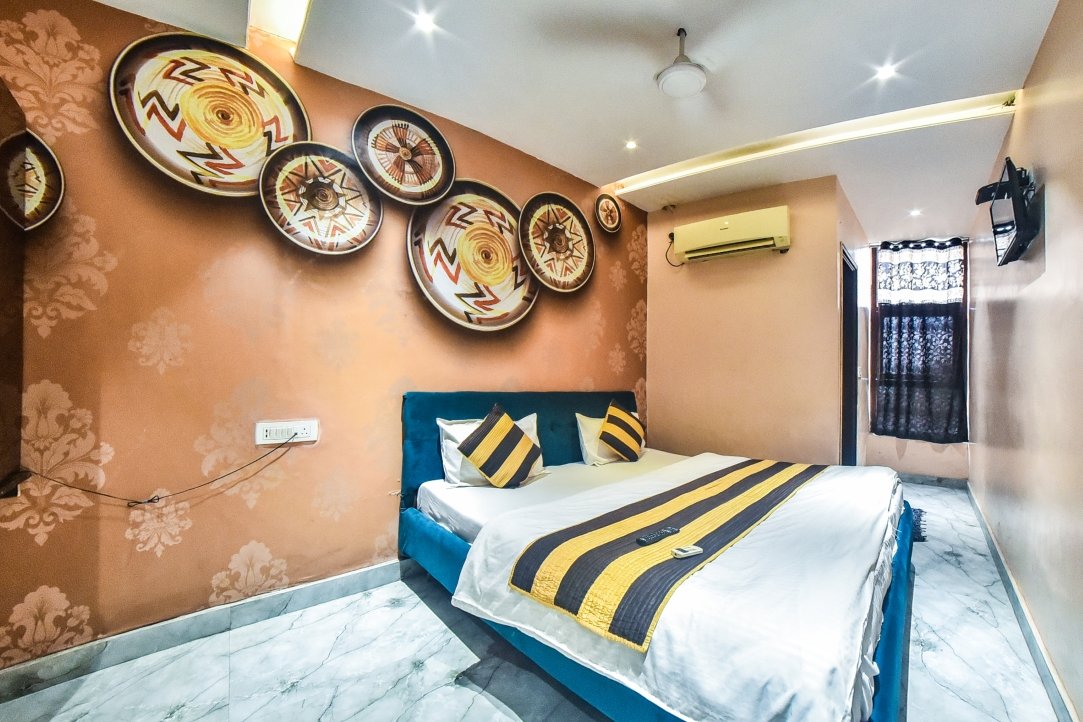 Deluxe Room at Hotel Woodz Amritsar