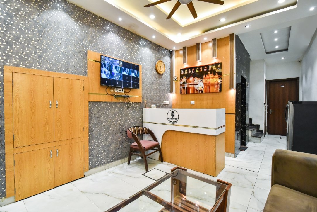 Hotel Woodz Reception Seating Area